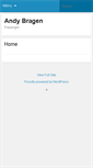 Mobile Screenshot of andybragen.com